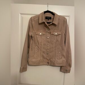 Liverpool Los Angeles Classic Jean Jacket Blush Size S 58% cotton